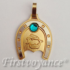 pendentif astro fer a cheval